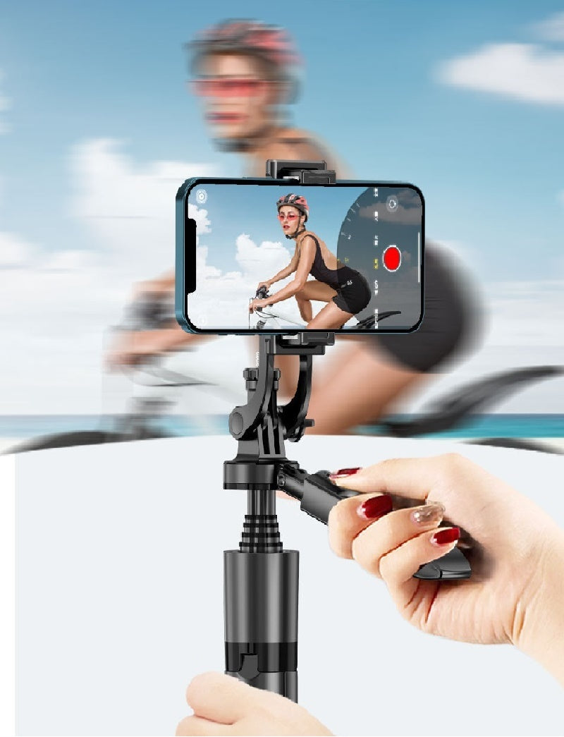 Gimbal Inteligente 360° com Rastreamento Facial AI | Suporte Automático para Vlogs e Lives